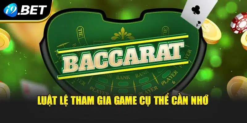 Luật lệ tham gia game cụ thể cần nhớ